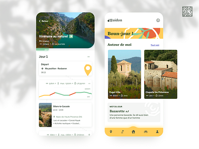 Guidon app - travel app