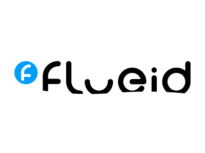 Logo concept for Flueid, Inc. flueid fluid logo