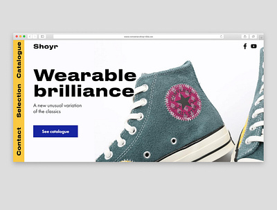 Shoe Shop dailyui design fitness landingpage minimalism typography ui uidaily web webdesign