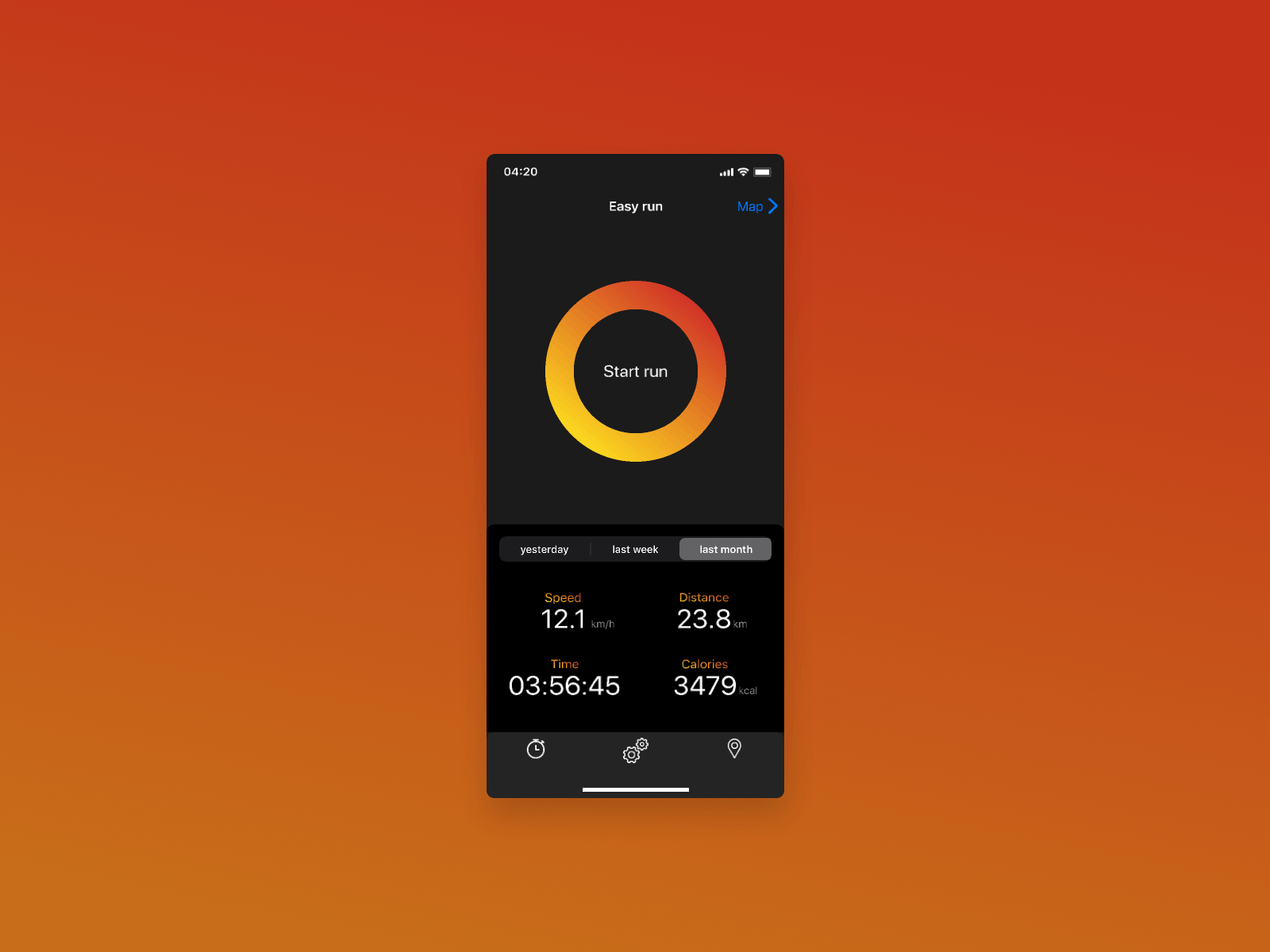 Workout Tracker by Taja Stoll on Dribbble