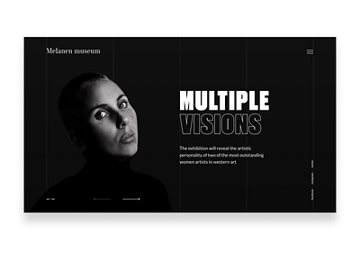 Image slider dailyui darkmode design grid landingpage minimalism minimalistic typography ui web webdesign