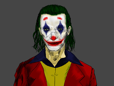 Joker 2019 comics dc fanart joakin phoenix joker