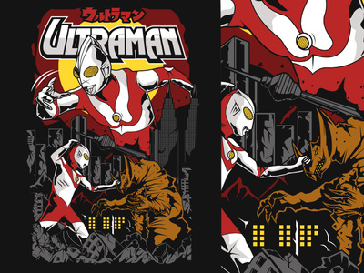 Ultraman The First design graphic graphic design illustration vector