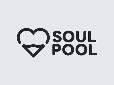 Soulpool branding design flat flat design logo logodesign typography vector