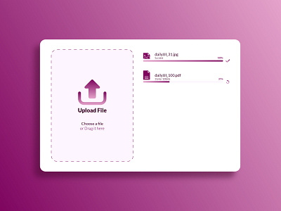 Daily UI #031 - File Upload