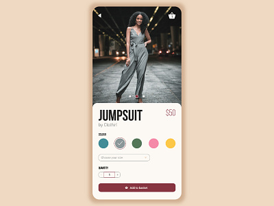 Daily UI #033 - Customise Product app branding challenge customise daily ui design fashion graphic design mobile online order product shopping ui ux