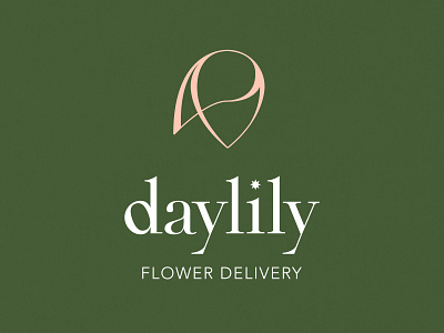 Daylily | Weekly Warmup branding challenge delivery design feminine flowers graphic design identity logo logotype rebound service typography vector weekly warmu up