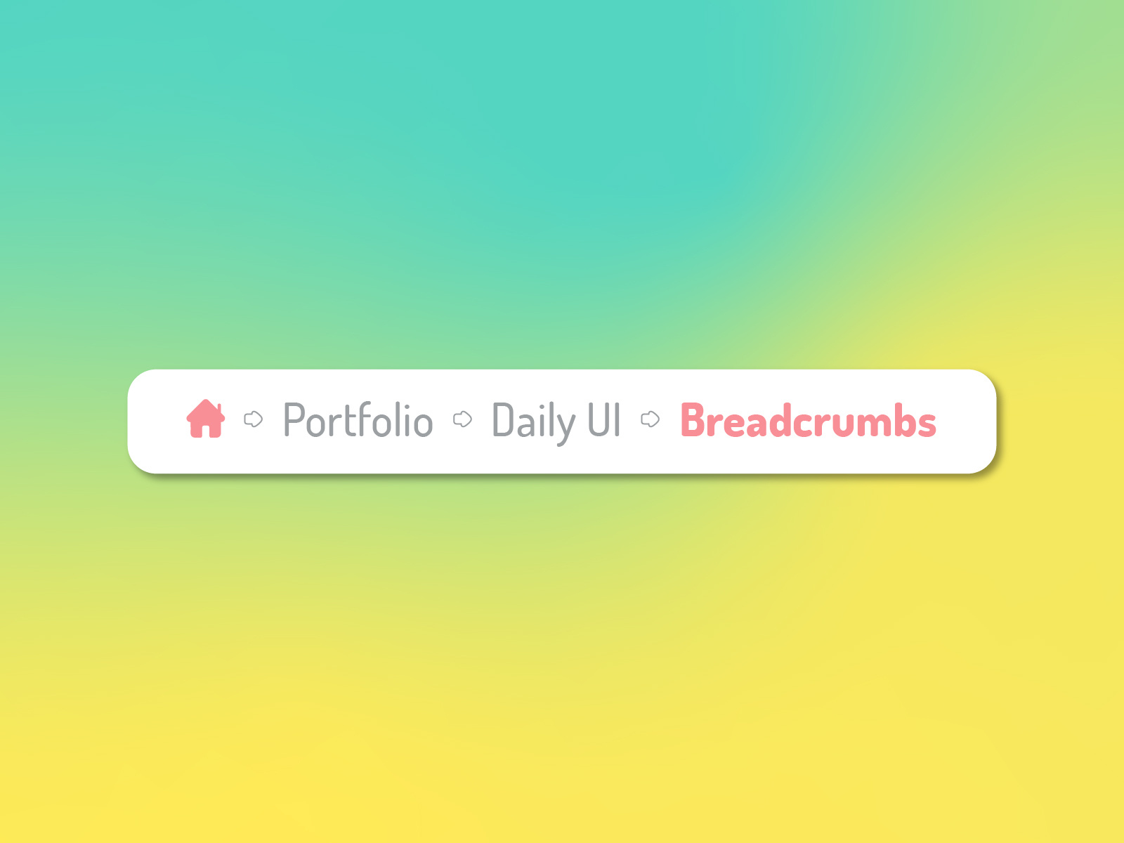 Daily UI 056 Breadcrumbs by Jordan McLean on Dribbble