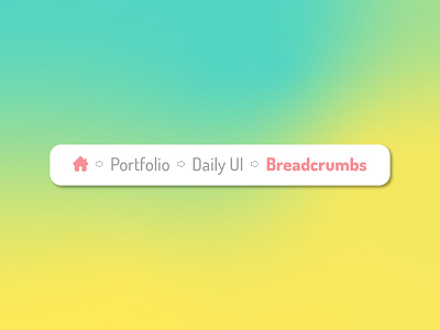 Daily UI #056 - Breadcrumbs