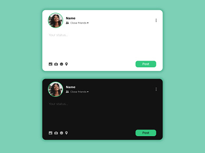 Daily UI #081 - Status Update