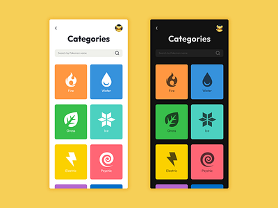 Daily UI #099 - Categories