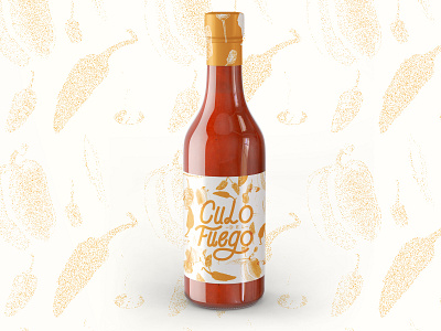 Hot sauce brand | Weekly-Warm-Up brand design branding challenge chilli design dribbble graphic design hot sauce label lettering logo logo design packaging spanish typography vector weekly warm up