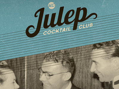 Julep Menu club cocktails design julep lines photography type typography vintage whiskey