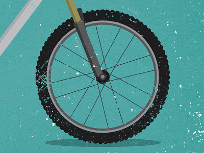 Bike bicycle bike biking circle design graphic illustration texture tire wheel