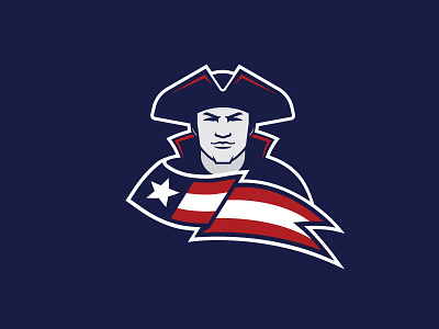 Patriot Mascot design logo patriot school starstripes