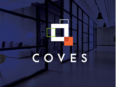 Coves Logo coves identity logo space