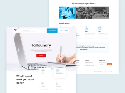 Landing page