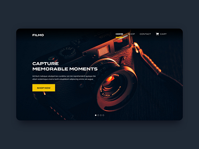 Hero exploration hero image hero section landing page landing page design ui design web design website website design