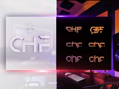 CHF - IDENTITY branding design graphic design identity lettering logo typography vector