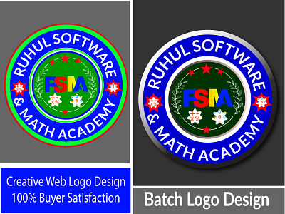 Unique Batch Logo Design