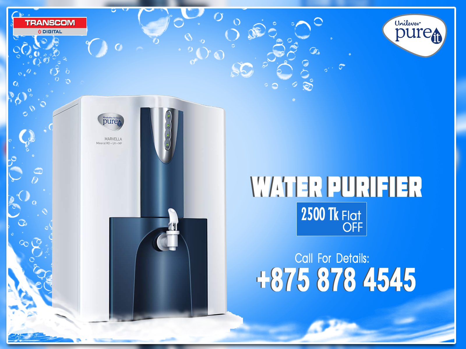 Billboard banner Social Media Banner  Banner Water Purifier by Md