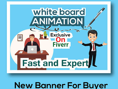 New Fiverr Gig Banner banner billboard brand brand design branding corporateflyer design designflyer illustration