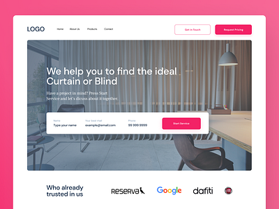 Landing Page UI