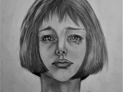 Mathilda | Natalie Portman Drawing | Sketching | Karakalem abstractart art charcoal charcoaldrawing creative draw drawings graphic graphics illustration image life love myart paintings pencildrawing pictures portrait realism sketching