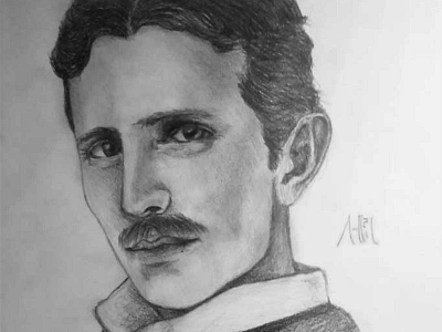 Nikola Tesla Drawing | Sketching | Karakalem abstractart art charcoal charcoaldrawing creative draw drawings graphic graphics illustration image life love myart paintings pencildrawing pictures portrait realism sketching