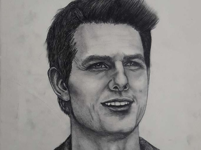 Tom Cruise Drawing | Sketching | Karakalem abstractart art charcoal charcoaldrawing creative draw drawings graphic graphics illustration image life love myart paintings pencildrawing pictures portrait realism sketching