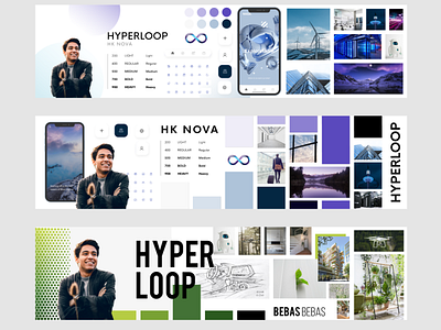 Stylescape - Hyperloop fiction projet advertising affiche app branding design interface ui ux web