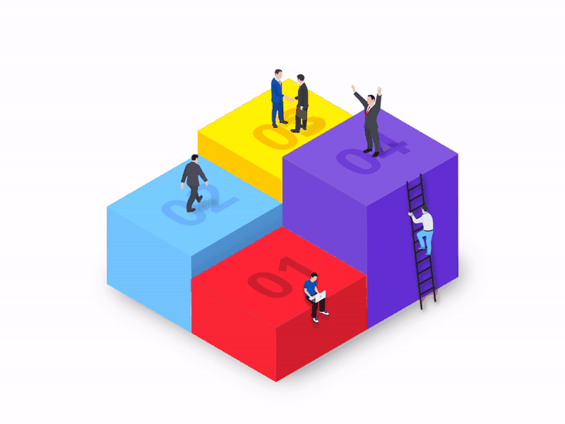 Isometric Infographic 3d charachters illustration infographic isometric