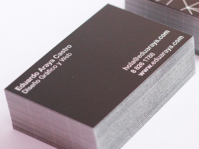 personal business card business card chile design diseñador graphic personal presentacion tarjeta web