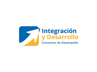 Logo Convenios de Desempeño arrow brand chile icon logo project university