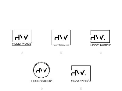 Experimenting with variations brandidentity branding design hiddenwords hiddenwordslogo hiddey hihiddey logodesigns sayhihiddey