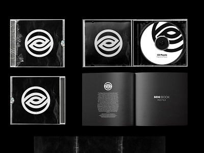 CD MOCKUP SET brand branding design illustration lettering logo mock up mockup music type ui ux