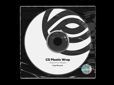 PLASTIC CD Cover Mockup