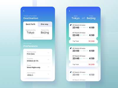 Subscribe ticket concept app