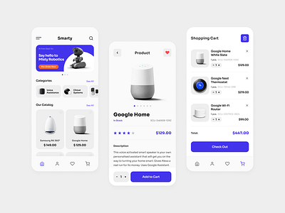 Smart Home Ecommerce App