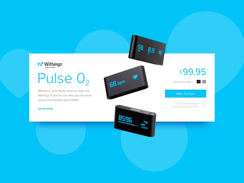 Withings dribbble