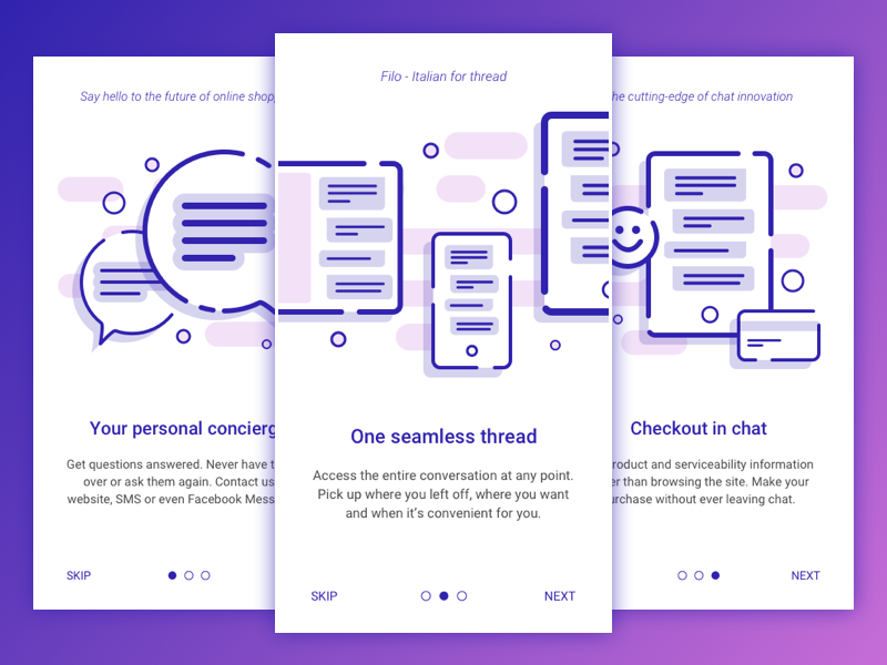 Dribbble filo