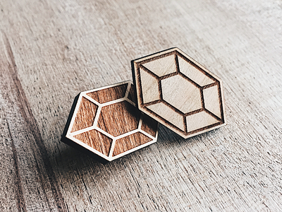 Wooden Rupee Pin Set