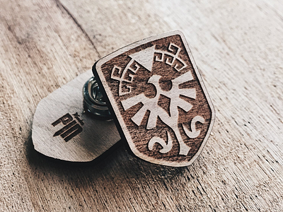 Spirit Track Shield enamel pin enamel pins engraved gamer gaming laser nintendo pin pins wood wooden zelda