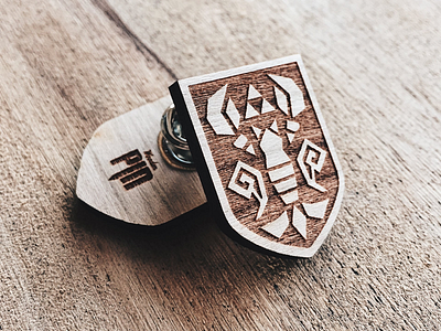 Phantom Hourglass Wooden Shield Pin
