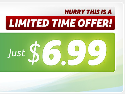 Limited Time Offer! blue gradients green grey price red rounded corners swoosh urgency