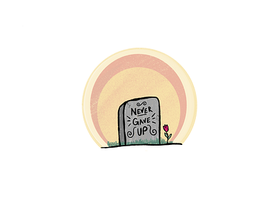 Tombstone death gave hand lettering ipad lettering letters never procreate rose tombstone up