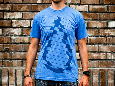 Inkefx - Slice blue drop illustration inkefx sliced tshirt