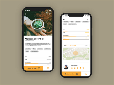 Anspot info page app bar charts community contact design design app giveaway info graphic iphone x like button location app maps message plants rate tag text box ui ux ux ui design