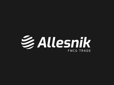 Allesnik logo brand identity branding company company branding company logo design fmcg global logo trade worldwide