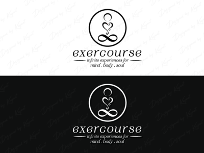 Exercourse Logo brand identity branding design flat logo illustration logo logo design minimalist logo